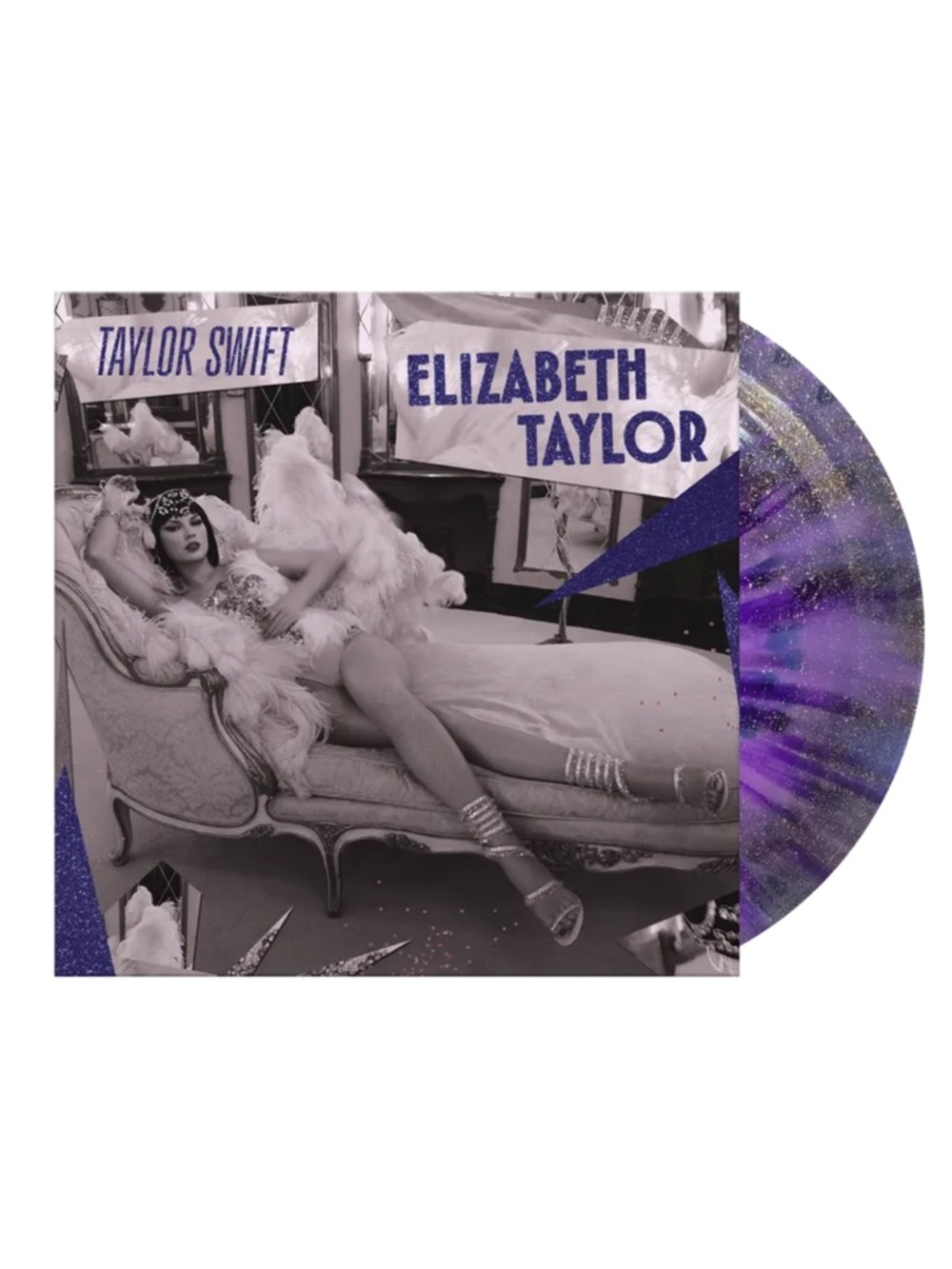 NEW Taylor Swift Elizabeth Taylor RSD 2026 7” Vinyl Violet Glitter